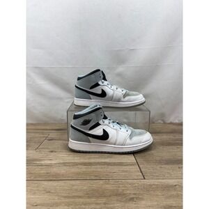 Nike Air Jordan 1 Mid SE (GS) 'White/Ice Blue' Youth Sz 7Y/Wmn Sz 8.5 DV1337-104
